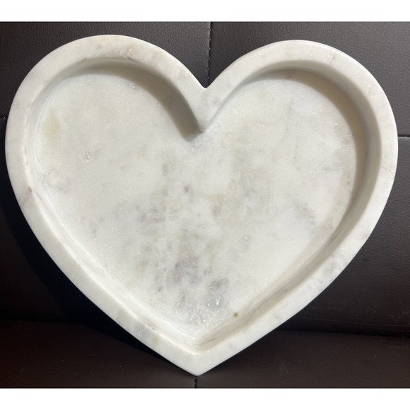 Kirkton House Other - Kirkton House Decor Marble Heart Tray